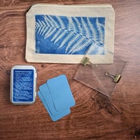 Image 3 of Cyanotype Sun-Printing Portable Art Kit
