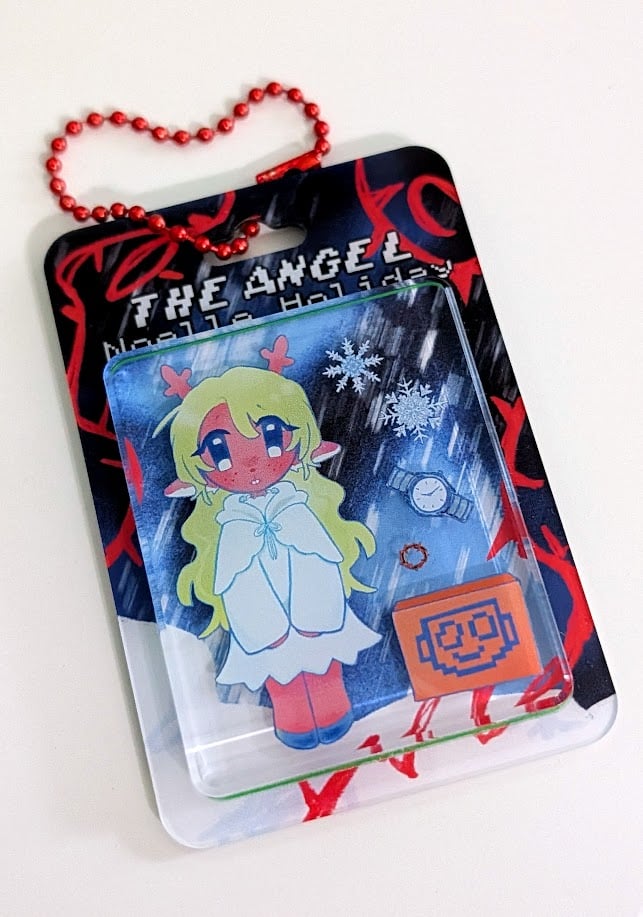 Cage + Angel Deltarune Charm Image 4