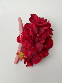 Image 1 of xl cherry red hydrangea claw 