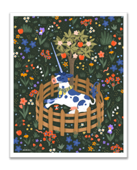 Cow-nicorn Print!