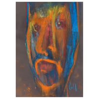 Image 1 of Stove- Sketchbook Drawing in Soft Pastels on Paper 