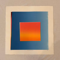 'Tutti Frutti/ Sky' Mono Print