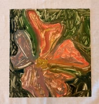 Abstract Flower Mono Print 
