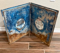 Image 5 of Vintage (ca. 1940s, e50s) Pepsi-Cola (Double-Dot Logo) Double-Hinged Cooler Lid