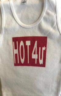 Image 1 of Hot4U✰ Cropped Tank Top (white)