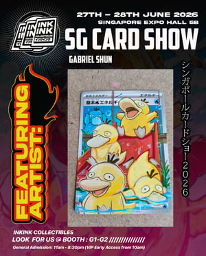 Image of Pre-Order: Gabriel Shun Sketch Card Commission // 2026 ** Limited slots **