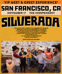 SAN FRANCISCO, CA / The Independent (Nov 17) VIP MEET & GREET PASS