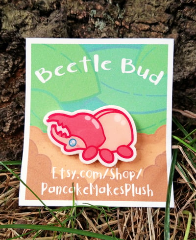 Image of Beetle Bud Acrylic Pin
