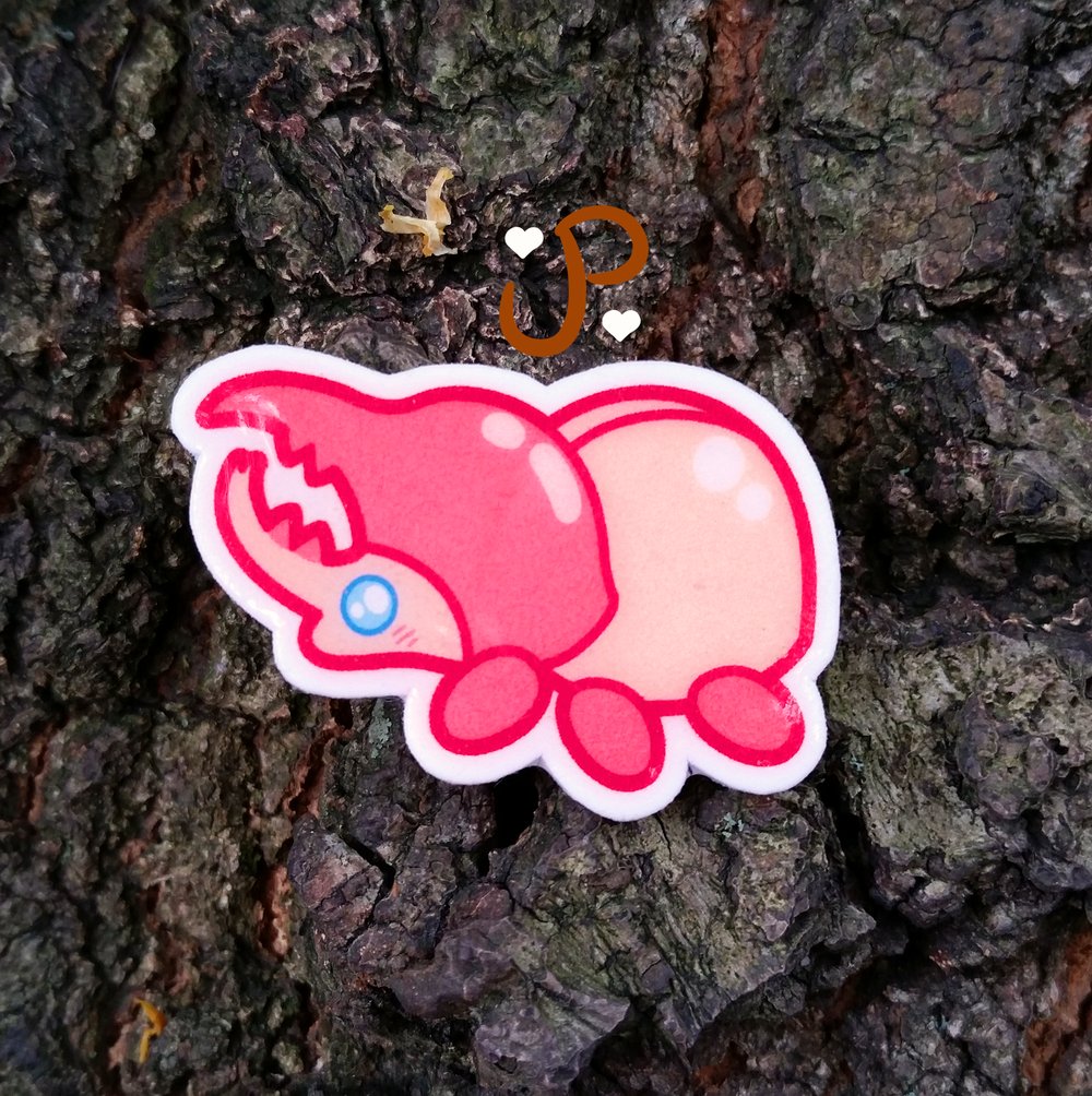 Image of Beetle Bud Acrylic Pin