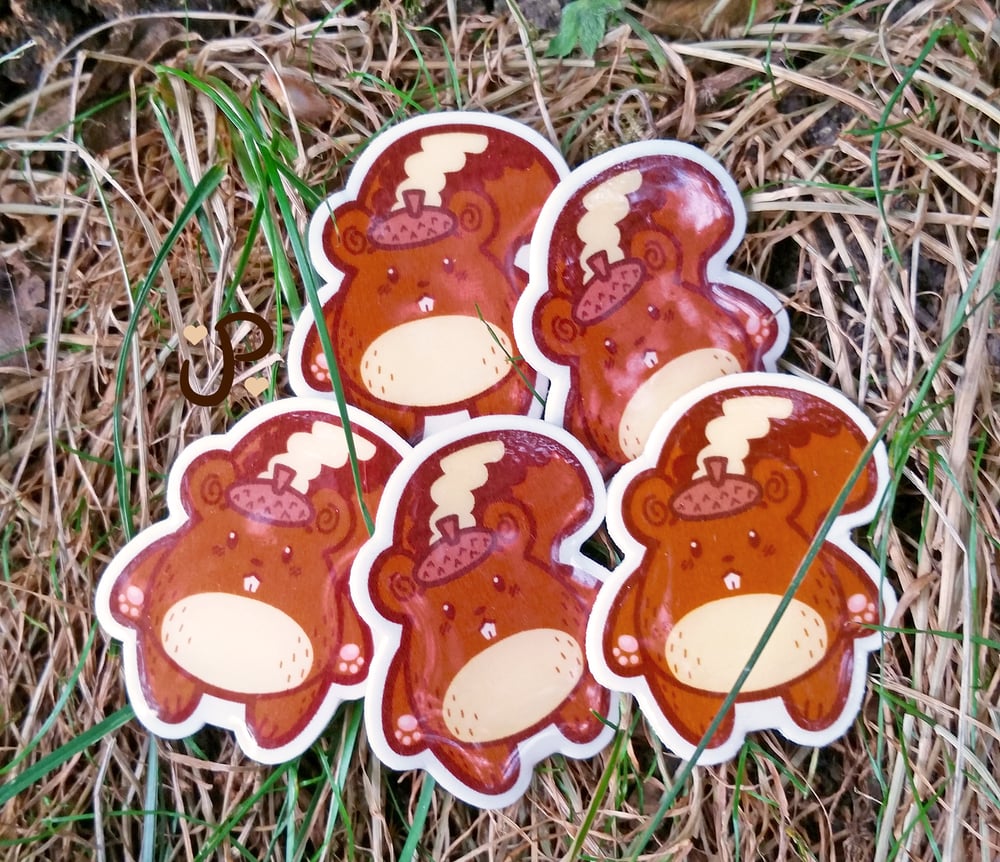Image of Squirrel Acrylic Pin - Woodland Wearables