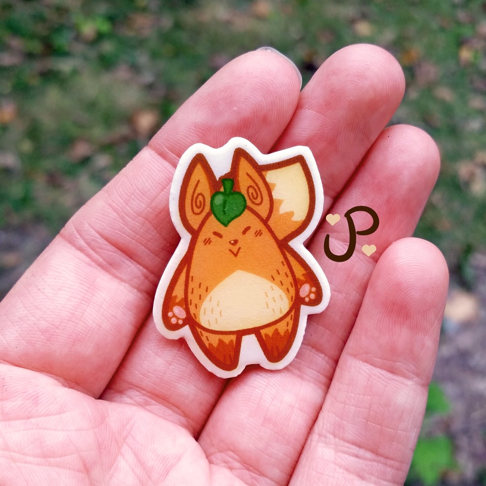 Image of Fox Acrylic Pin - Woodland Wearables
