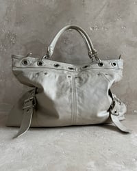 Image 3 of OFF-WHITE EYELET LEATHER BAG
