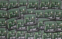 Image 2 of Pack of 25 7x7cm Hibs, Hibernian On Tour  Football/Ultras Stickers