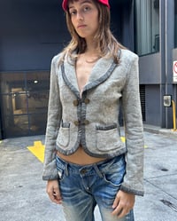 Image 1 of FITTED GREY JACKET