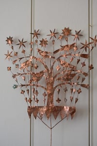 Image 2 of Folk tree with birds and stars