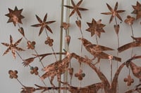 Image 3 of Folk tree with birds and stars