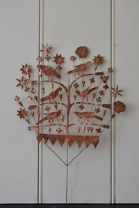 Image 1 of Folk tree with stars and birds 2