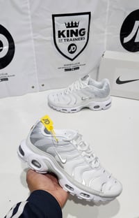 Image 1 of White/!Silver tns