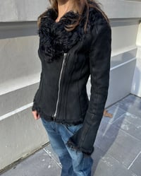 Image 3 of ITALIAN BLACK SHEEPSKIN JACKET