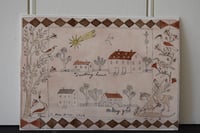 Image 1 of Folk map Giclée print 4
