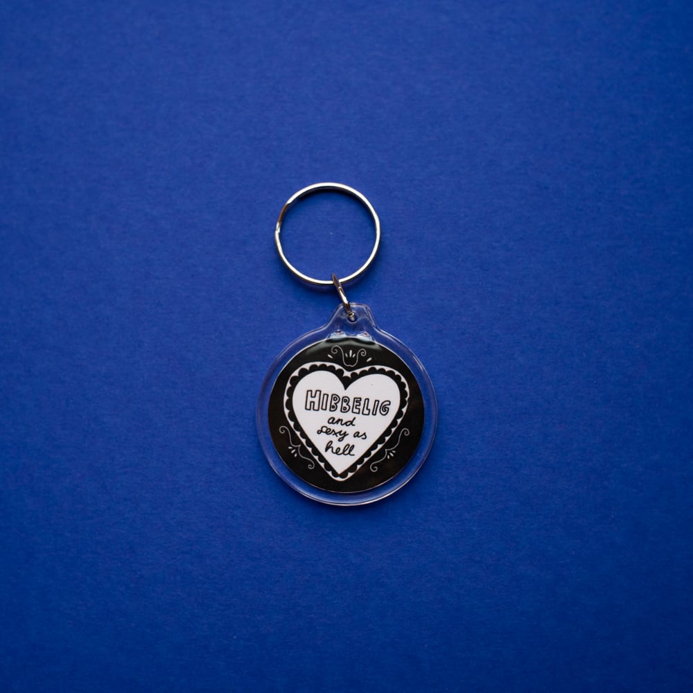 Image of hibbelig key chain