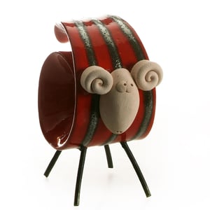 Image of Large Ram Room Deco Statue in Various Colours