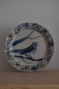 Image 1 of Nightingale & Rose Plate, SECOND