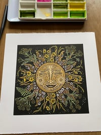 Image 4 of      ‘Sunburst’ (Colour variant). Very limited edition of 7 with gold detail