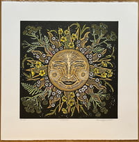 Image 1 of      ‘Sunburst’ (Colour variant). Very limited edition of 7 with gold detail
