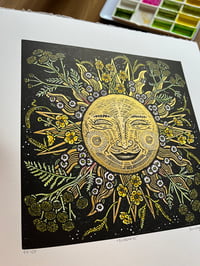 Image 2 of      ‘Sunburst’ (Colour variant). Very limited edition of 7 with gold detail