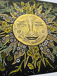 Image 3 of      ‘Sunburst’ (Colour variant). Very limited edition of 7 with gold detail