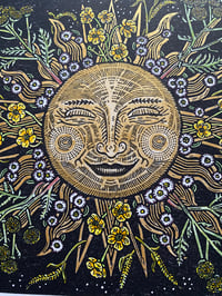 Image 5 of      ‘Sunburst’ (Colour variant). Very limited edition of 7 with gold detail