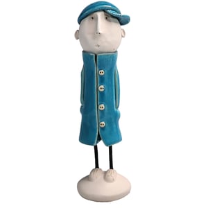 Image of Man in Great Coat with Baseball Cap | Various Colours