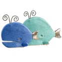 Spouting Large Whale Ceramic Sculpture in 2 Sizes & Various Colours