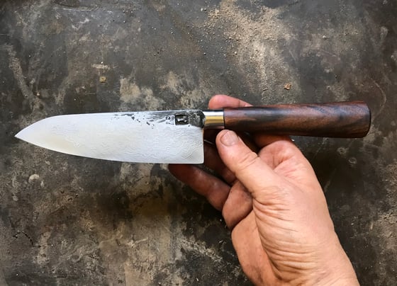 Image of damascus/walnut 23