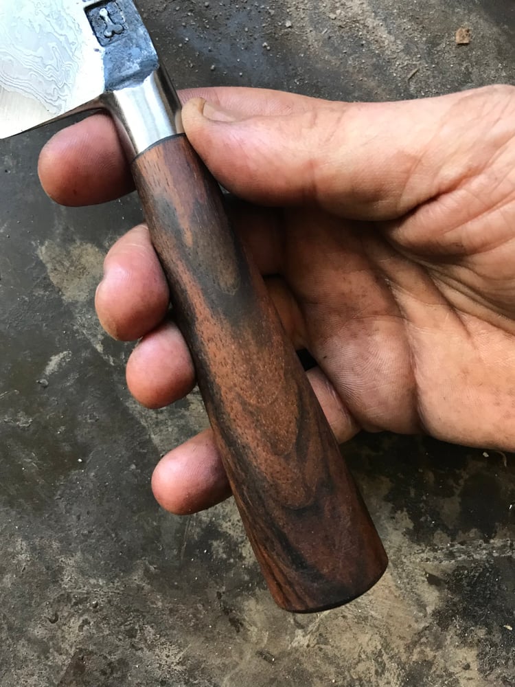 Image of damascus/walnut 23