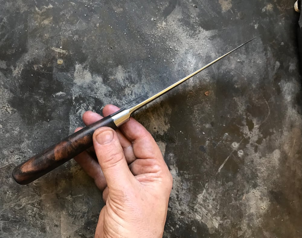 Image of damascus/walnut 22