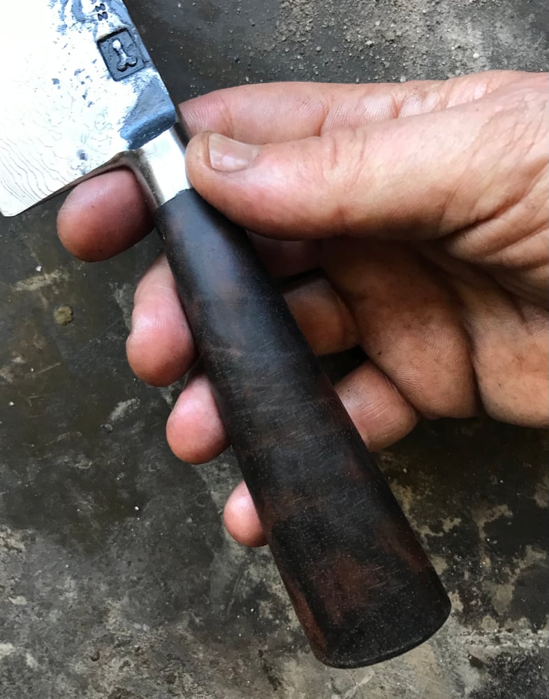 Image of damascus/walnut 22