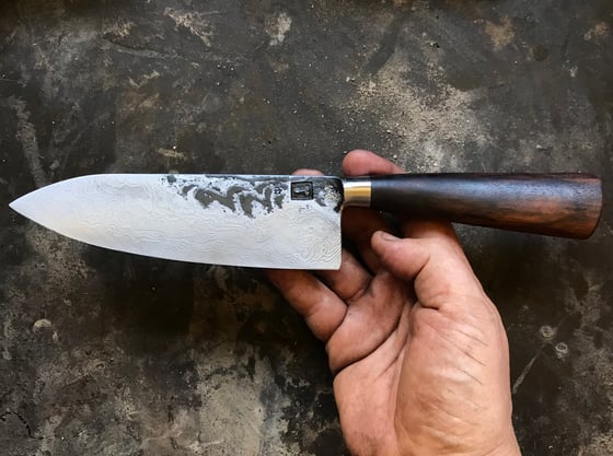 Image of damascus/walnut 27
