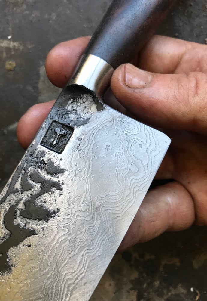 Image of damascus/walnut 27