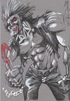  Lobo Drawing _ a4, 3/4 figure