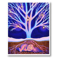 "Winter's Glow" Art Print