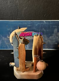 Image 4 of Original Block’em Pop’em WoodBots with weapon set of 6 (Special Edition)