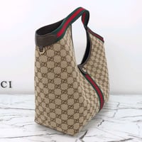 Image 2 of Gucci inspired brown hand bag ( Preorder only)