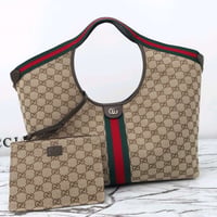 Image 3 of Gucci inspired brown hand bag ( Preorder only)