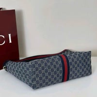 Image 3 of Gucci Inspired Denim Handbag (Pre-Order)