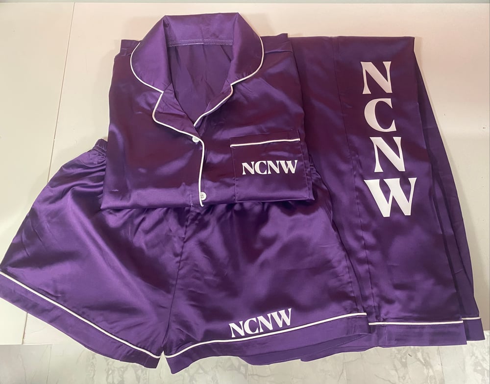 Image of NCNW Purple Pajamas Set 