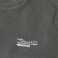 Image 2 of The Offline X Nebel Shirt black