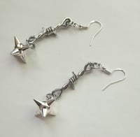 Image 3 of Barbed Flail Earrings