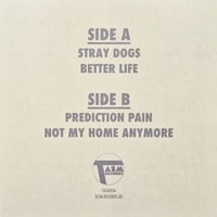 Image 3 of Choke Combat "Stray Dogs" 7" Repress on White Marble Vinyl